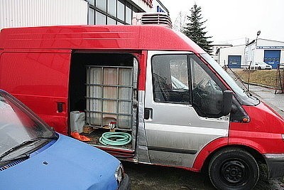 Czesi ukradli paliwo ze stacji benzynowej w Wodzisławiu Śląskim