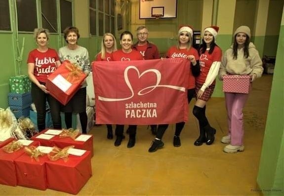 Sztab Szlachetnej Paczki 2022 w Pińczowie. W tamtym roku akcją pomocy objętych było 12 rodzin.