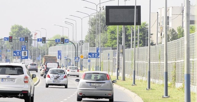 Od kilku tygodni w Krakowie nie działa żadna z 26 tablic systemu informacji drogowej