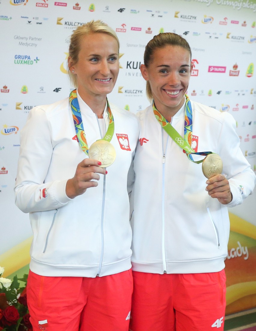 Polskie medalistki z Rio promieniały szczęściem