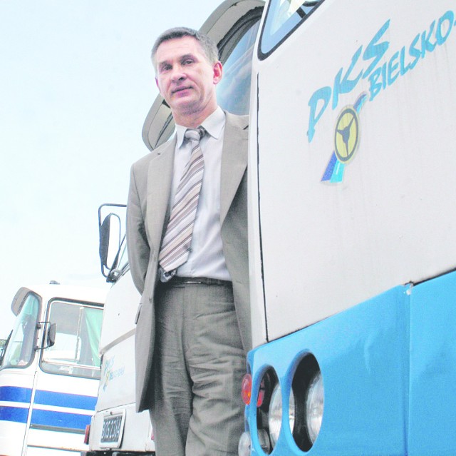 Prezes bielskiej spółki Marek Małacha mówi, że ze stacji będzie korzystało około stu autobusów PKS