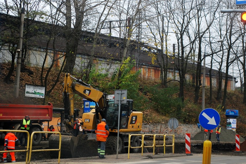 Bytom: Remont torowiska na Zamłyniu