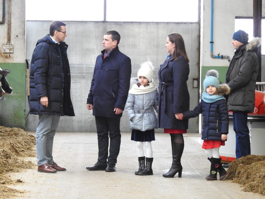 Premier Mateusz Morawiecki z wizytą w Podlaskiem. Odwiedził...