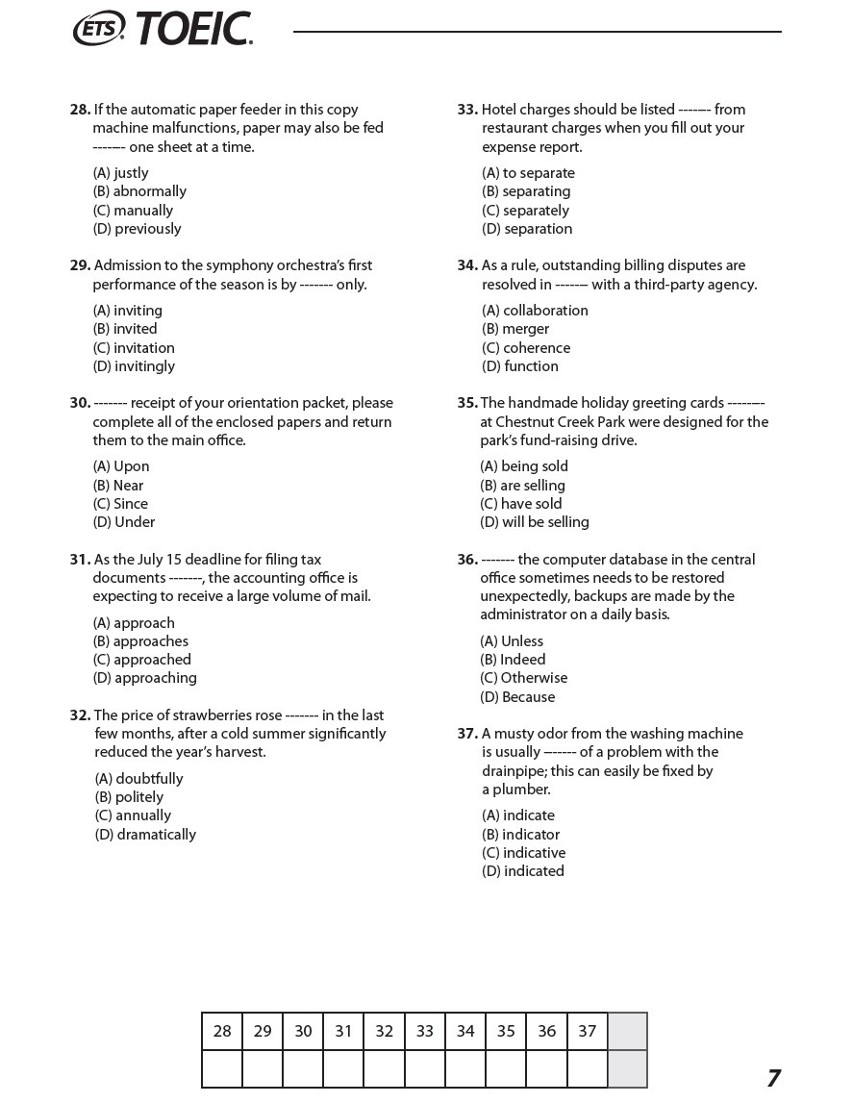 Wielki Test Języka Angielskiego w Gdyni. Sprawdź się. Rozwiąż test! [TOEIC, ARKUSZE, ODPOWIEDZI]