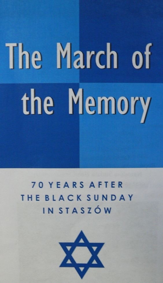 W czwartek ulicami Staszowa przejdzie marsz pamięci w 70 rocznicę "czarnej niedzieli" w Staszowie.