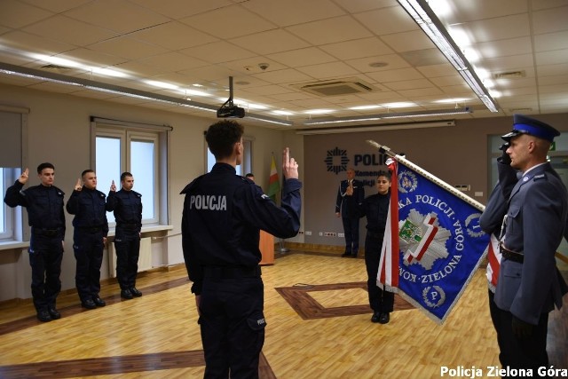 Już za kilka miesięcy, po ukończeniu szkolenia podstawowego szeregi zielonogórskiej policji zasilą nowi funkcjonariusze.