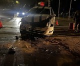 Chwile grozy w Częstochowie! Autokar zderzył się z samochodem osobowym