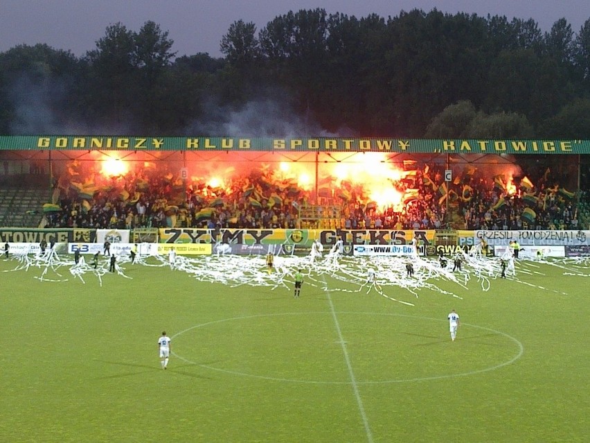 GKS Katowice - Kolejarz Stróże 2:0