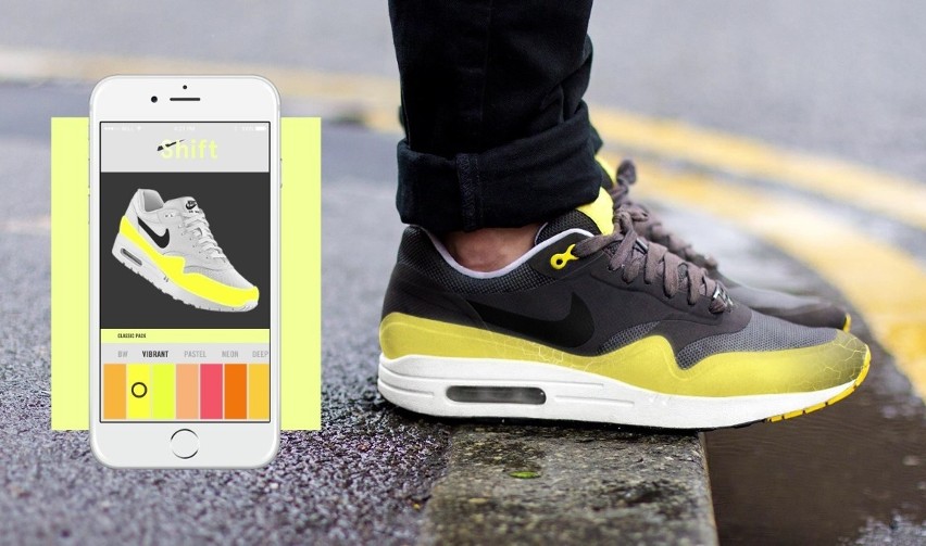 Buty zmieniające kolor za pomocą aplikacji w smarfonie... Słyszeliście o takich?