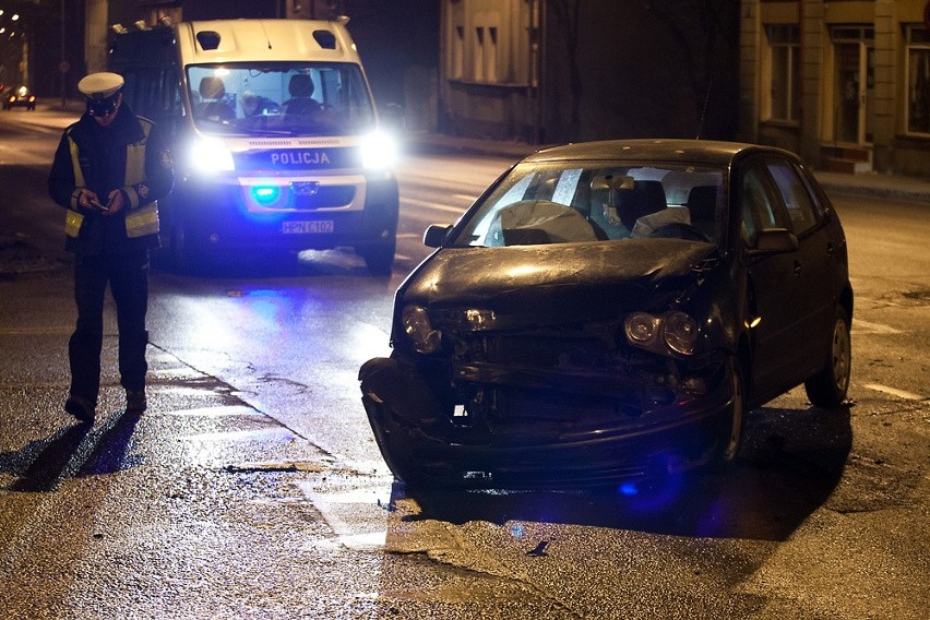 Wypadek na skrzyżowaniu ulic Kossaka i Szczecińskiej