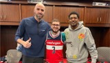 Reprezentacja. Mateusz Klich był na meczu NBA. Spotkał się z Marcinem Gortatem