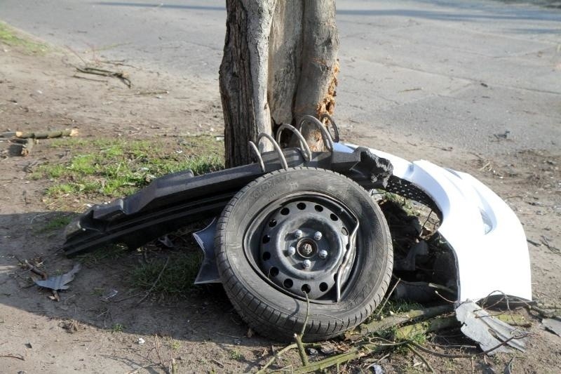 Wypadek na Mościckiego, Wrocław, 11.04.2015