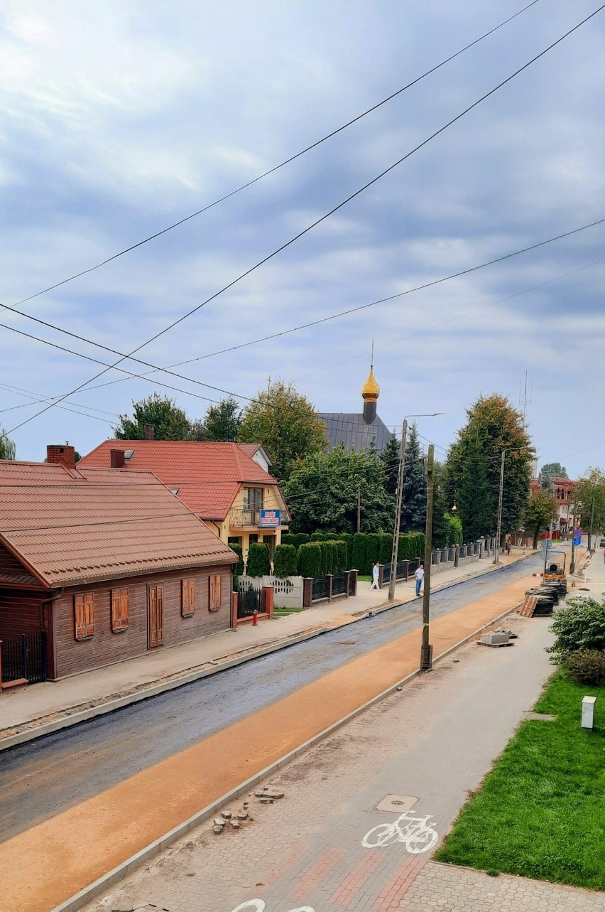 Bielsk Podlaski. Po kilku latach jest nowy asfalt w centrum miasta [ZDJĘCIA, WIDEO]