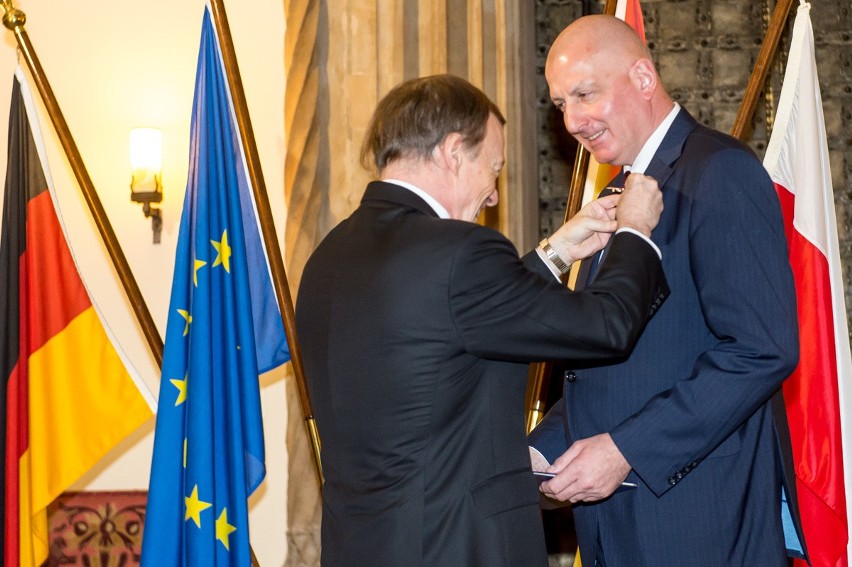Rafał Dutkiewicz otrzymał Krzyż Zasługi od Niemców