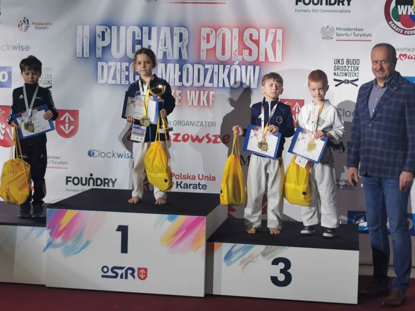 Zawodnicy Bushi-do Bydgoszcz z medalami Pucharu Polski [zdjęcia]