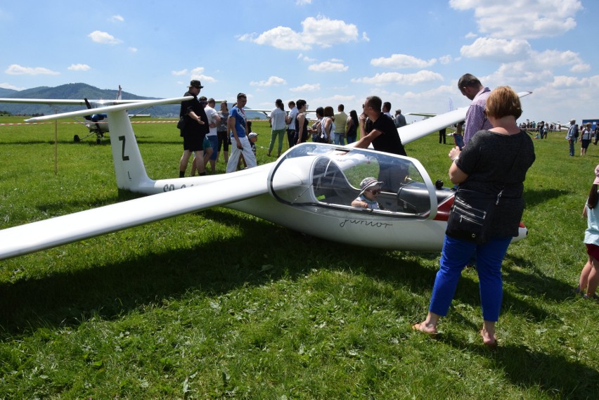 Piknik lotniczy na lotnisku w Bielsku-Białej -...