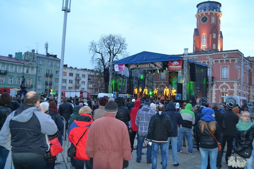 Akcję Motoserce w Częstochowie storpedowała nieco pogoda....