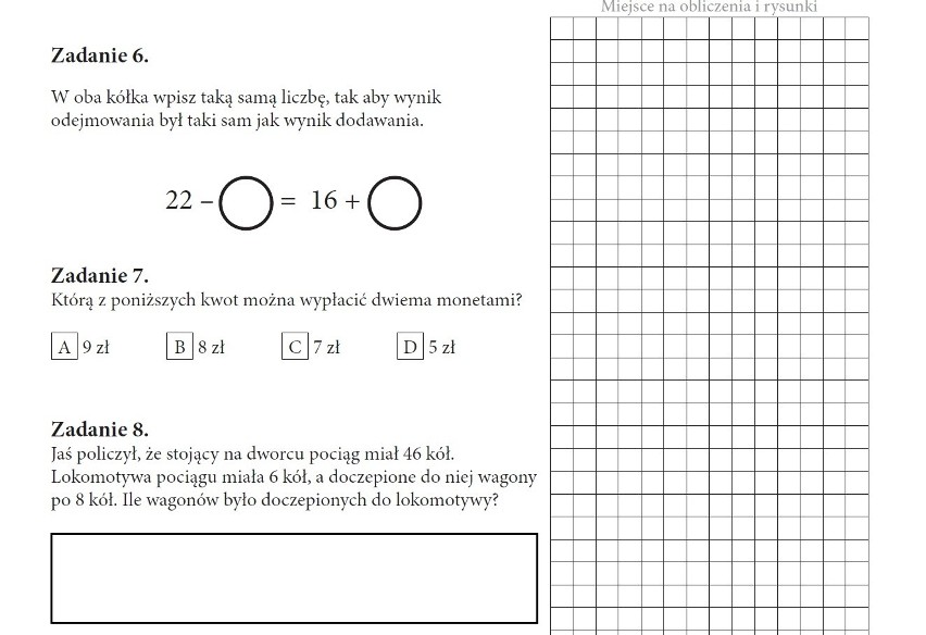 Sprawdzian trzecioklasisty 2015. IBE bada kompetencje - matematyka [ARKUSZE]