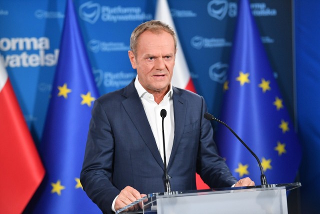 Donald Tusk na konferencji prasowej odnosił się do afery podsłuchowej w restauracji "Sowa i przyjaciele".