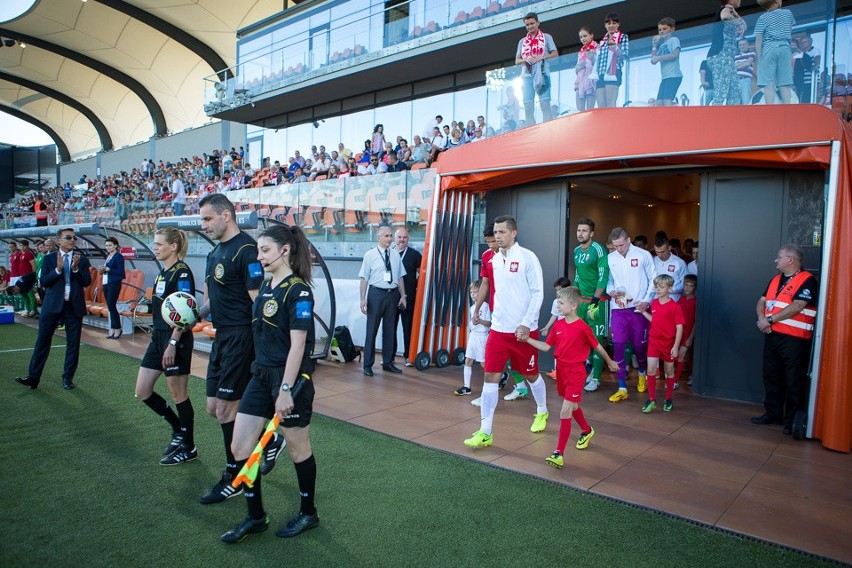 Reprezentacja Polski U-20 uległa Węgrom w Niecieczy [ZDJĘCIA]