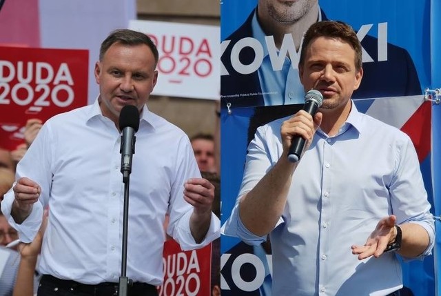 Andrzej Duda i Rafał Trzaskowski walczą o każdy głos