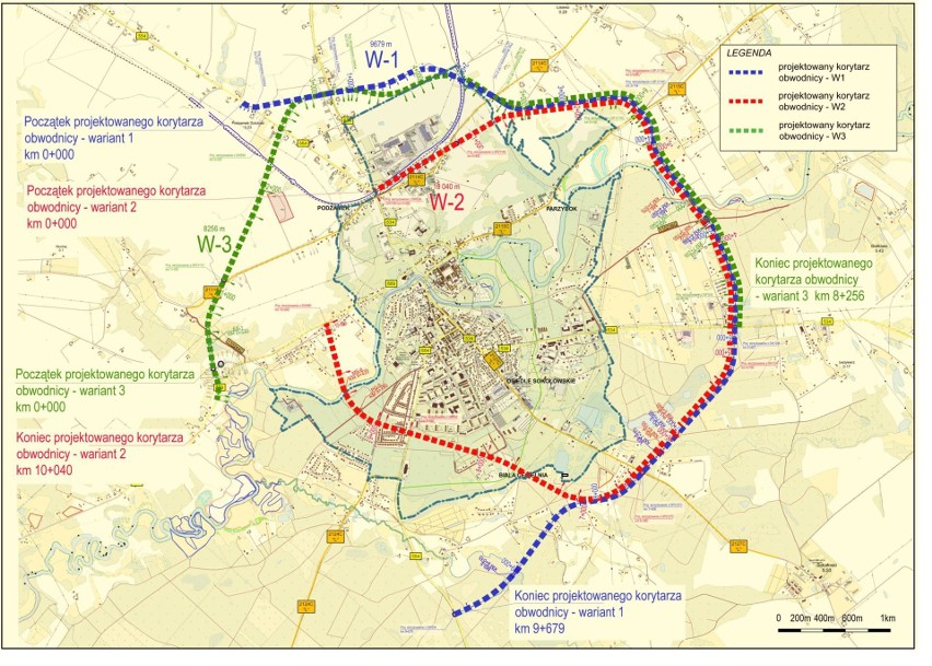 Pracownia Projektowa ARCHIDROG, na zlecenie Zarządu Dróg...