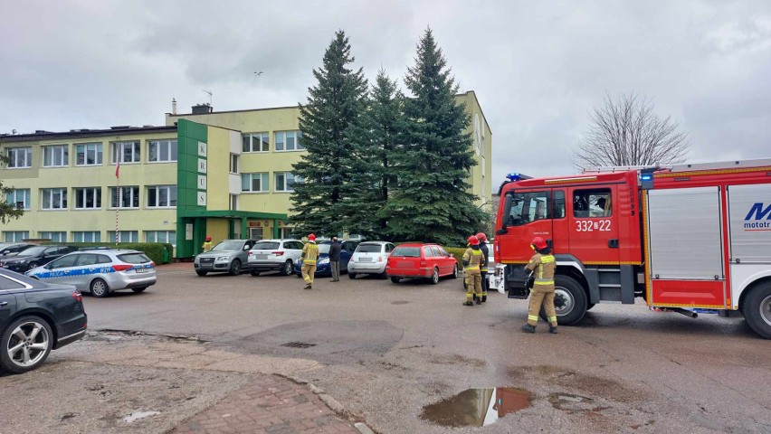 Akcja strażaków na ul. Słowiańskiej w Koszalinie