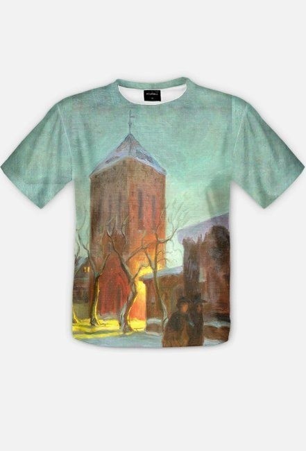 Koszulka z obrazem Stubbego wieży św. Mikołaja