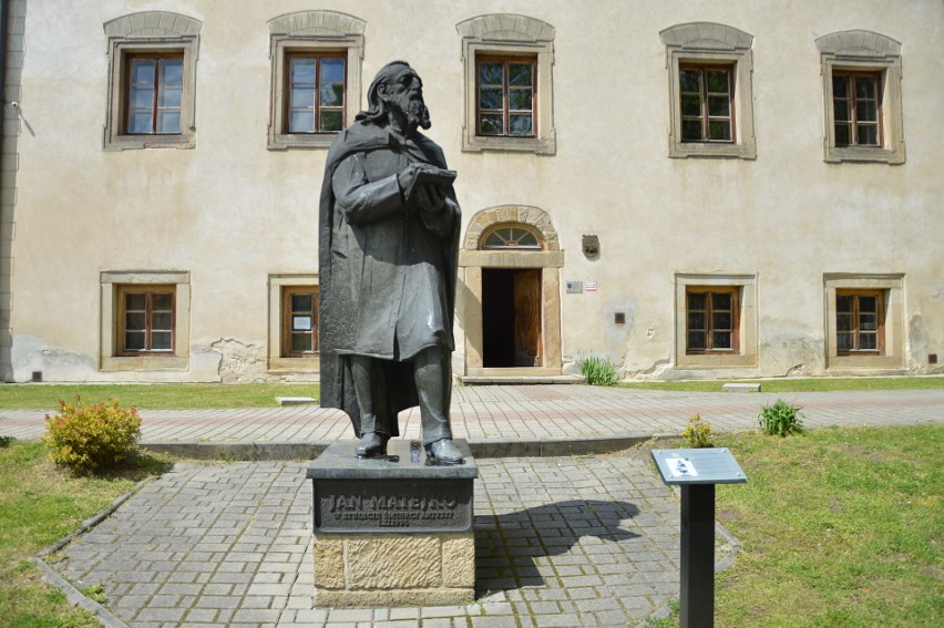 Czesław Dźwigaj, pomnik Jana Matejki w Nowym Wiśniczu