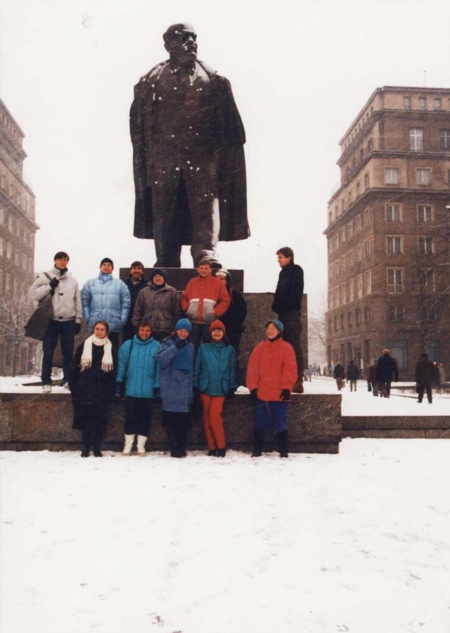 Ostatnie dni pomnika Lenina