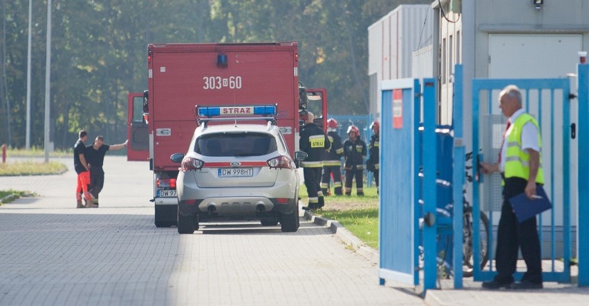 Wyciek wybuchowej substancji w zakładzie 3M we Wrocławiu....