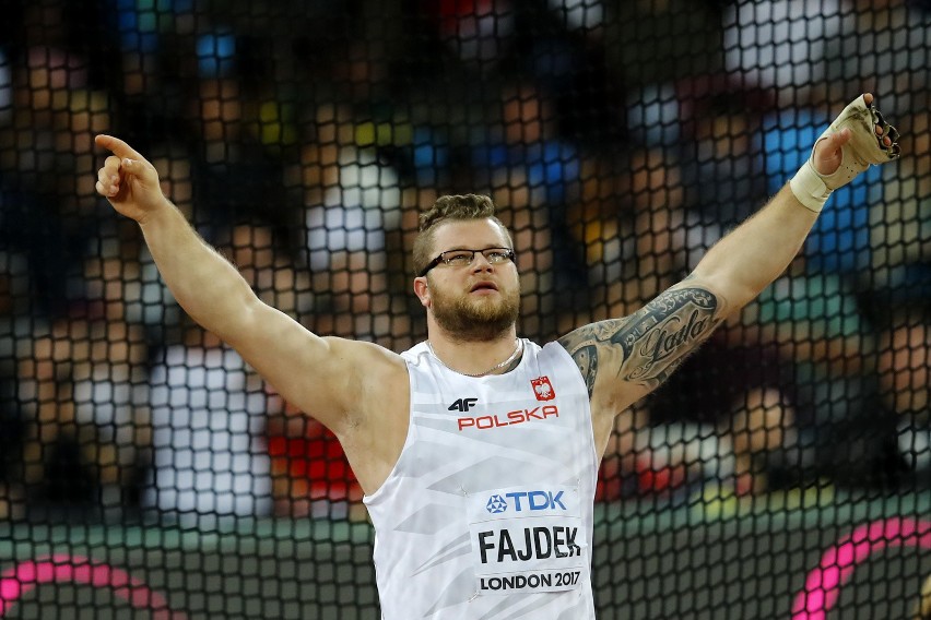 Paweł Fajdek (Polska) - złoty medal w rzucie młotem