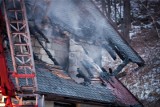 Pożar w Krzekotowie. Jedna osoba podtruta ewakuowana