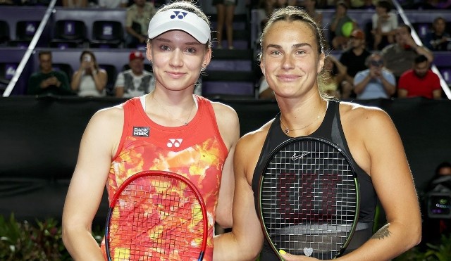 Jelena Rybakina (Kazachstan) i Aryna Sabalenka (Białoruś) walczą o awans do półfinału turnieju kobiecego „masters” w Cancun