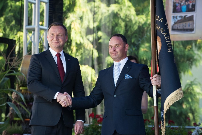 Prezydent Andrzej Duda...