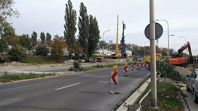 Od poniedziałku nowe utrudnienia w rejonie Opola Wschodniego. Trwają prace przy budowie centrum przesiadkowego