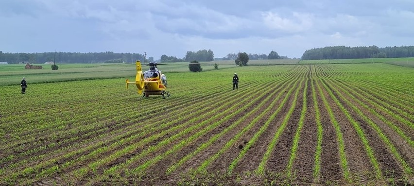 Wypadek w miejscowości Jatwieź Duża