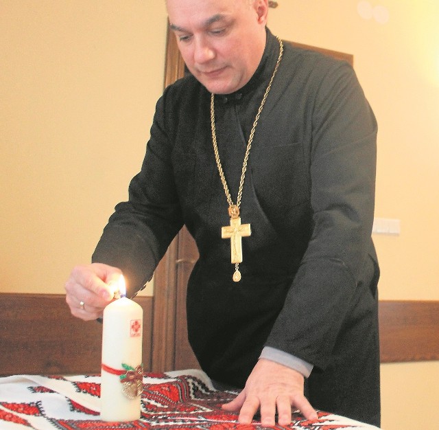 Ksiądz Roman Ferenc, proboszcz parafii greckokatolickiej w Człuchowie, będzie świętował Wigilię 24 grudnia i 6 stycznia
