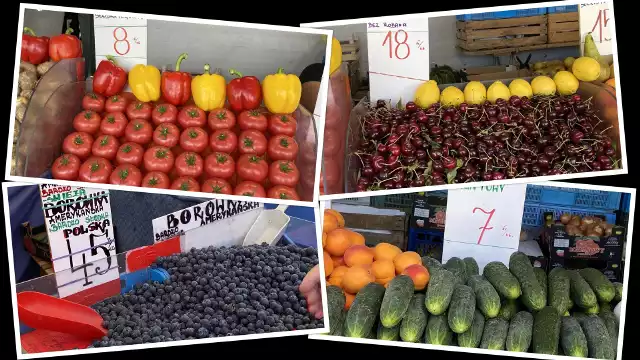 Na kolejnych slajdach zobacz jakie były ceny warzyw i owoców na kieleckich bazarach we wtorek, 28 maja >>>