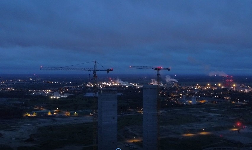 Ostrołęka. Protest ekologów Greenpeace na terenie Elektrowni C. 23.06.2020