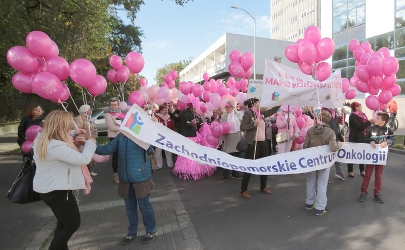 Marsz Różowej Wstążki w Szczecinie [zdjęcia]