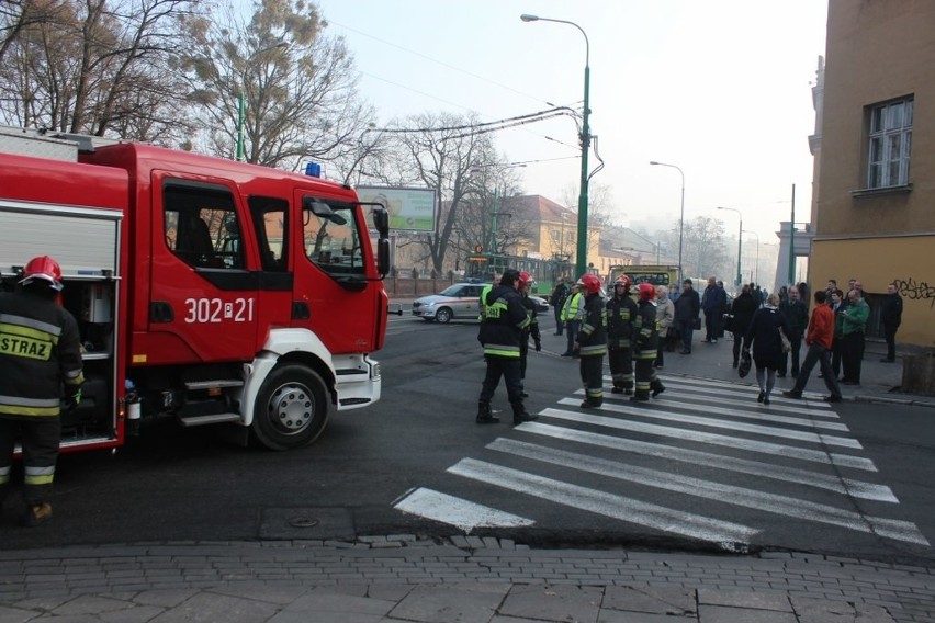 Wypadek na Grunwaldzkiej: Zderzenie samochodów