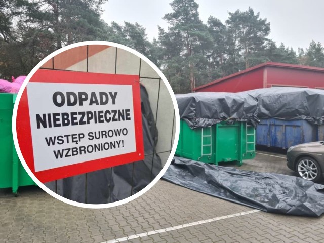 Jeszcze kilka dni temu, czerwone worki ze skażonymi odpadami medycznymi leżały na wielkich hałdach bez zabezpieczenia. Po zainteresowaniu się sprawą przez media, w końcu śmieci "covidowe" zostały zabezpieczone a teren ogrodzony.