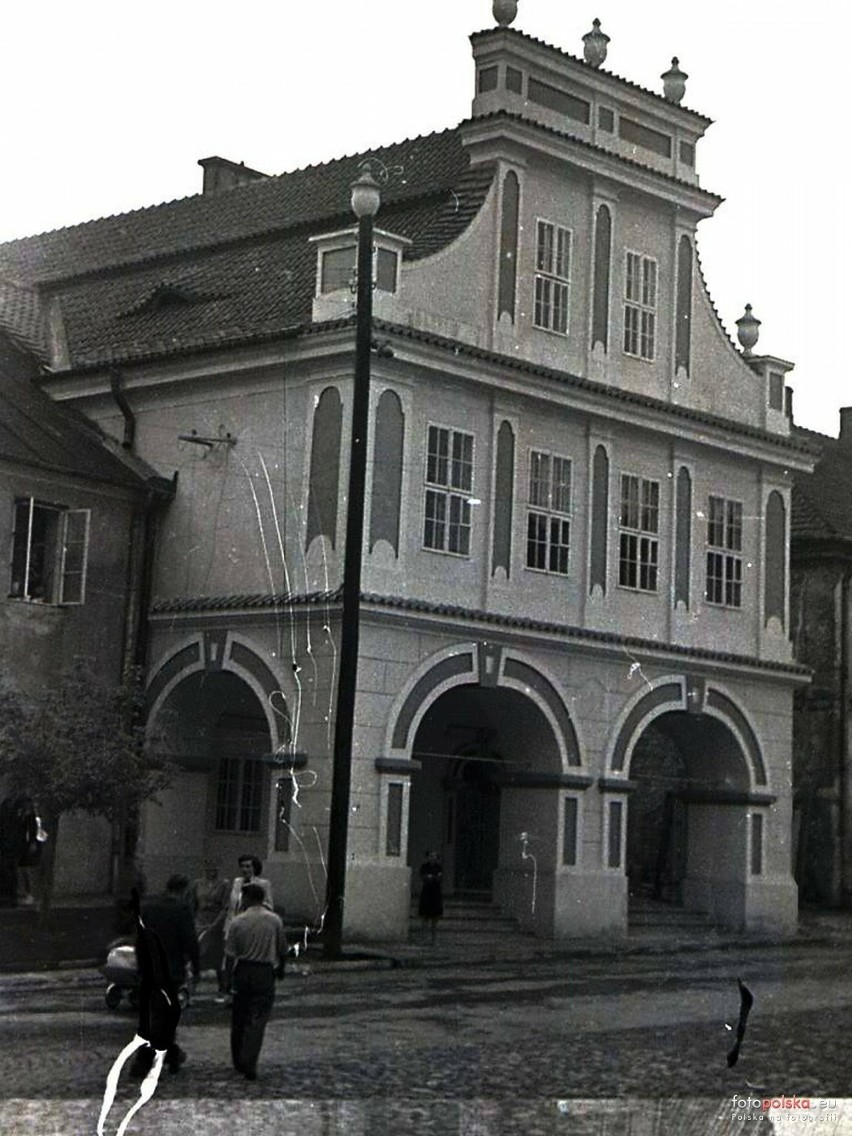 Kamienica Oleśnickich w Sandomierzu w roku 1954