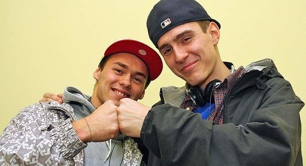 Maciej Wentowski (od lewej) i Piotr Kania już w niedzielę polecą do Stanów Zjednoczonych, aby stoczyć pojedynek taneczny