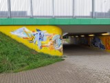 Graffiti w przejściu podziemnym pod DK 1 w Tychach. Zobaczcie zdjęcia