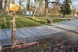 KROSNO ODRZAŃSKIE: Siatka otaczająca Park Tysiąclecia zniknie w przyszłym tygodniu? Kiedy oficjalne otwarcie? (ZDJĘCIA)