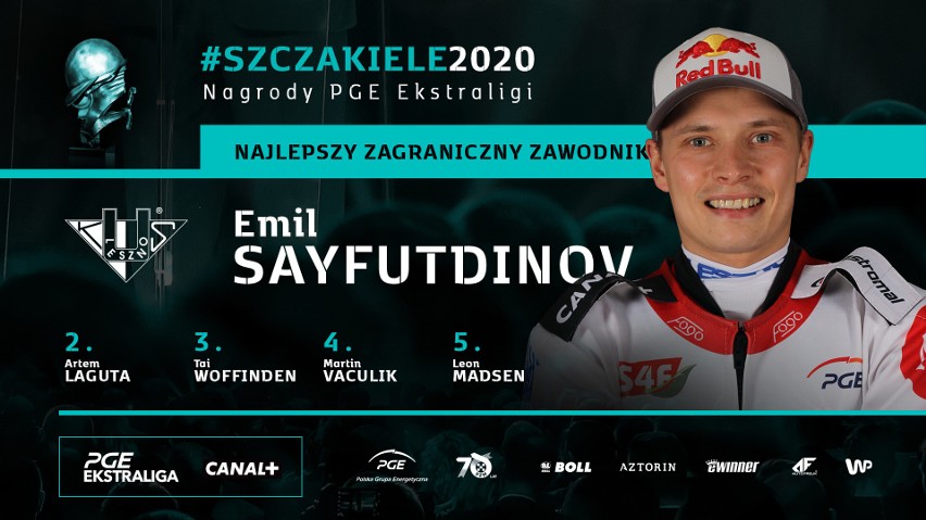 Szczakiele 2020 PGE Ekstraligi rozdane. Do Motoru Lublin trafi najlepszy junior sezonu?