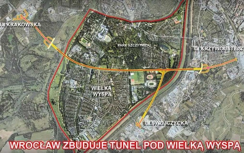 Tak ma wyglądać tunel pod Wielką Wyspą. Mieszkańcy przygotowali plan inwestycji wartej trzy stadiony