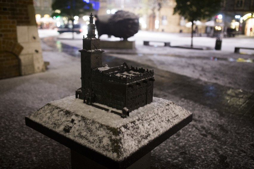 Pierwszy śnieg już w Krakowie! Zobacz piękne zdjęcia z Plant [ZDJĘCIA]